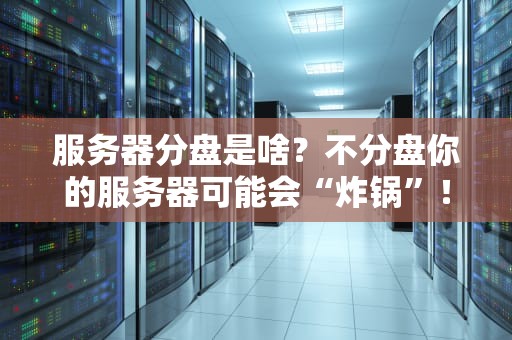 服务器分盘是啥？不分盘你的服务器可能会“炸锅”！专业测评博主带你轻松搞懂