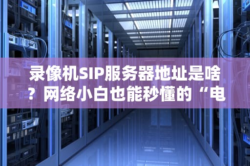 录像机SIP服务器地址是啥？网络小白也能秒懂的“电话簿”指南！