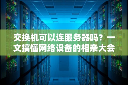 交换机可以连服务器吗？一文搞懂网络设备的相亲大会！