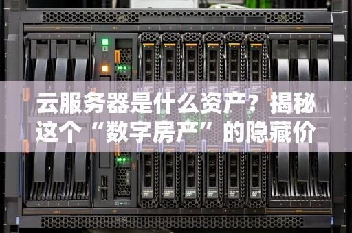 云服务器是什么资产？揭秘这个“数字房产”的隐藏价值！
