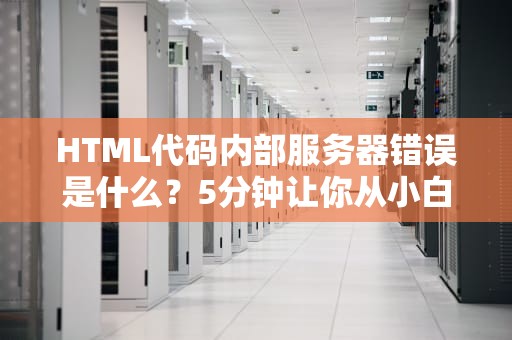 HTML代码内部服务器错误是什么？5分钟让你从小白变大神！