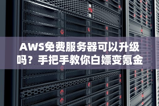 AWS免费服务器可以升级吗？手把手教你白嫖变氪金的正确姿势