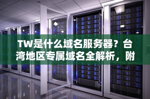 TW是什么域名服务器？台湾地区专属域名全解析，附选购避坑指南！