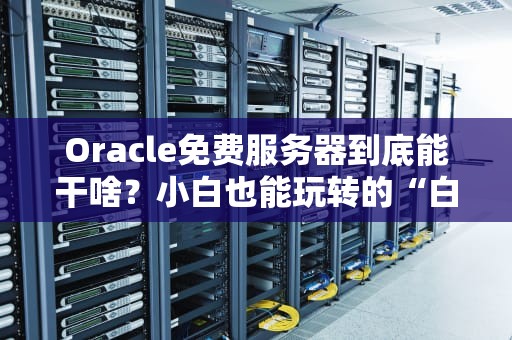 Oracle免费服务器到底能干啥？小白也能玩转的“白嫖”指南！