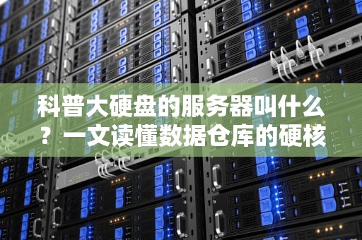 科普大硬盘的服务器叫什么？一文读懂数据仓库的硬核真相