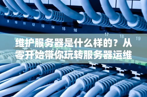 维护服务器是什么样的？从零开始带你玩转服务器运维！