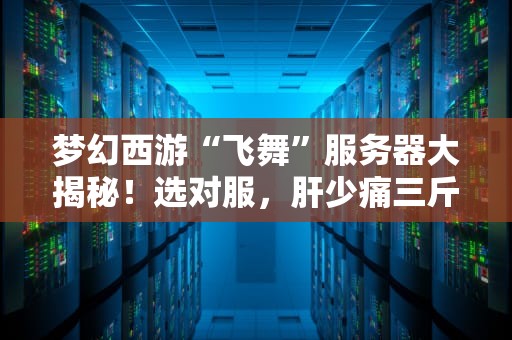 梦幻西游“飞舞”服务器大揭秘！选对服，肝少痛三斤（附专业测评）
