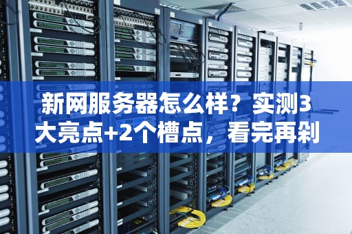 新网服务器怎么样？实测3大亮点+2个槽点，看完再剁手！