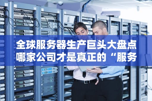 全球服务器生产巨头大盘点哪家公司才是真正的“服务器印钞机”？
