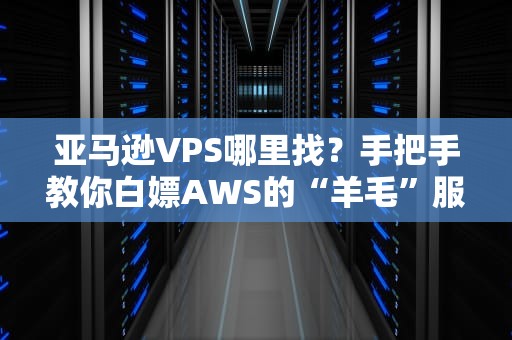 亚马逊VPS哪里找？手把手教你白嫖AWS的“羊毛”服务器！