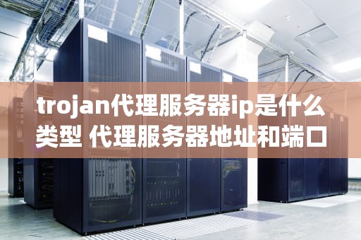 trojan代理服务器ip是什么类型 代理服务器地址和端口怎么填
