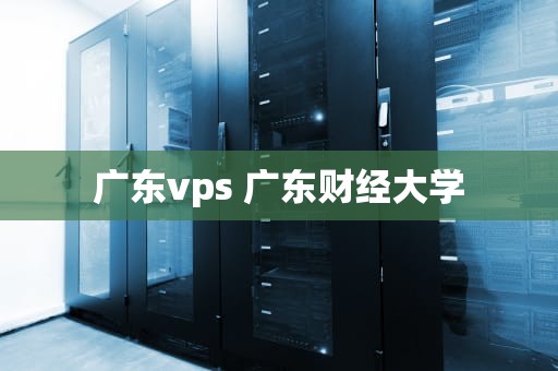 广东vps 广东财经大学