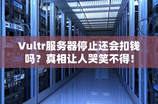 Vultr服务器停止还会扣钱吗？真相让人哭笑不得！