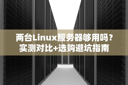 两台Linux服务器够用吗？实测对比+选购避坑指南