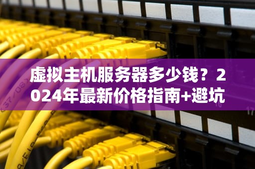 虚拟主机服务器多少钱？2024年最新价格指南+避坑攻略！