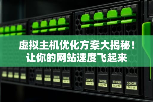 虚拟主机优化方案大揭秘！让你的网站速度飞起来