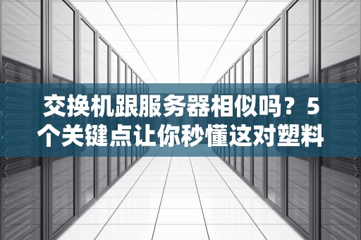 交换机跟服务器相似吗？5个关键点让你秒懂这对塑料兄弟！