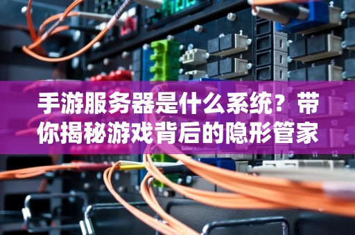 手游服务器是什么系统？带你揭秘游戏背后的隐形管家