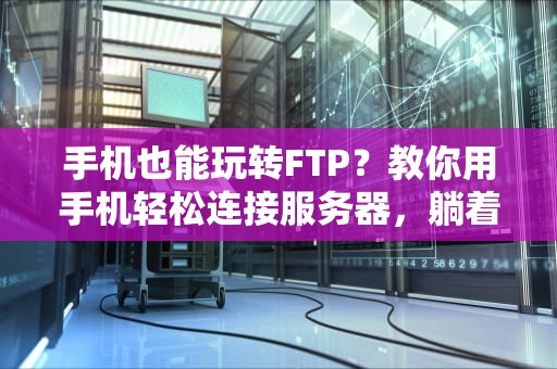 手机也能玩转FTP？教你用手机轻松连接服务器，躺着管理文件！