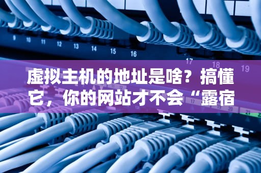 虚拟主机的地址是啥？搞懂它，你的网站才不会“露宿街头”！