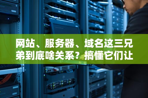 网站、服务器、域名这三兄弟到底啥关系？搞懂它们让你秒变建站老司机！