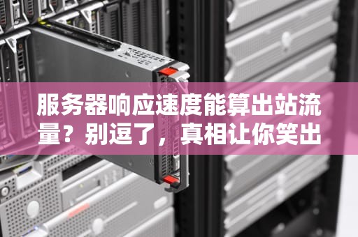 服务器响应速度能算出站流量？别逗了，真相让你笑出腹肌！