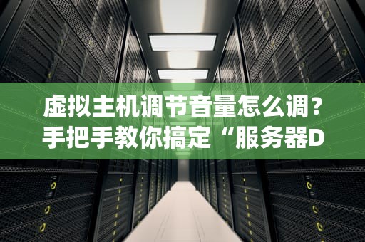虚拟主机调节音量怎么调？手把手教你搞定“服务器DJ”