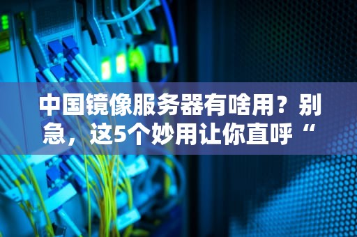 中国镜像服务器有啥用？别急，这5个妙用让你直呼“真香”！