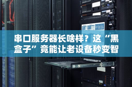 串口服务器长啥样？这“黑盒子”竟能让老设备秒变智能！