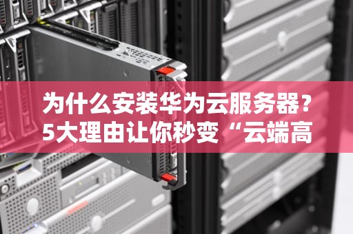 为什么安装华为云服务器？5大理由让你秒变“云端高富帅”！