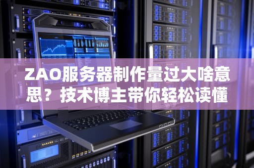 ZAO服务器制作量过大啥意思？技术博主带你轻松读懂爆服那些事儿