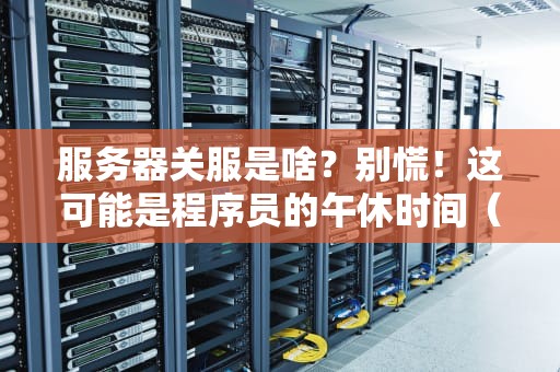 服务器关服是啥？别慌！这可能是程序员的午休时间（附专业解读）