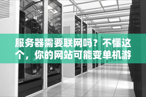 服务器需要联网吗？不懂这个，你的网站可能变单机游戏！