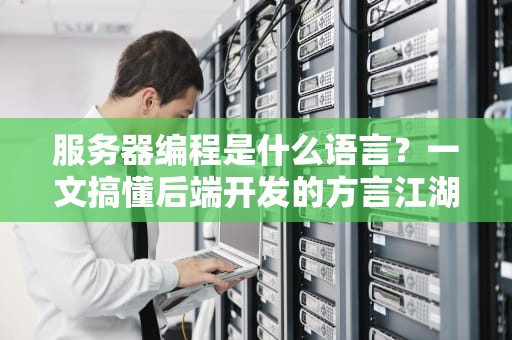 服务器编程是什么语言？一文搞懂后端开发的方言江湖！