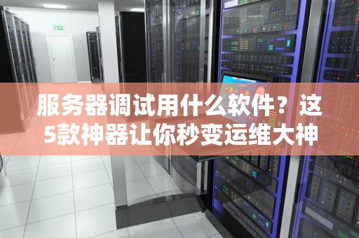 服务器调试用什么软件？这5款神器让你秒变运维大神！
