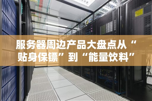 服务器周边产品大盘点从“贴身保镖”到“能量饮料”，一个都不能少！