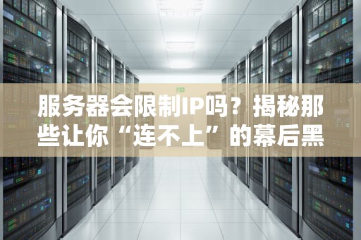 服务器会限制IP吗？揭秘那些让你“连不上”的幕后黑手！