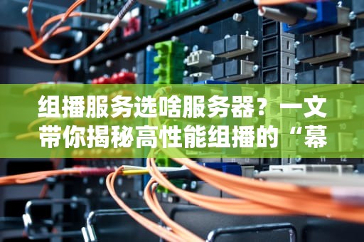 组播服务选啥服务器？一文带你揭秘高性能组播的“幕后英雄”！