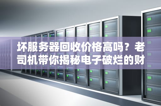 坏服务器回收价格高吗？老司机带你揭秘电子破烂的财富密码！