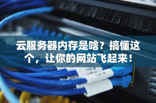 云服务器内存是啥？搞懂这个，让你的网站飞起来！