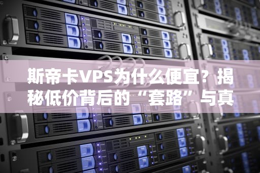 斯帝卡VPS为什么便宜？揭秘低价背后的“套路”与真香定律！