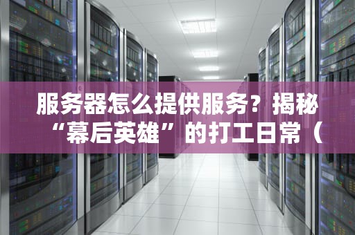 服务器怎么提供服务？揭秘“幕后英雄”的打工日常（附真实案例拆解）