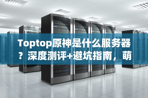Toptop原神是什么服务器？深度测评+避坑指南，萌新必看！