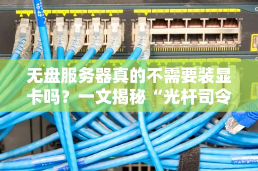 无盘服务器真的不需要装显卡吗？一文揭秘“光杆司令”的生存法则！