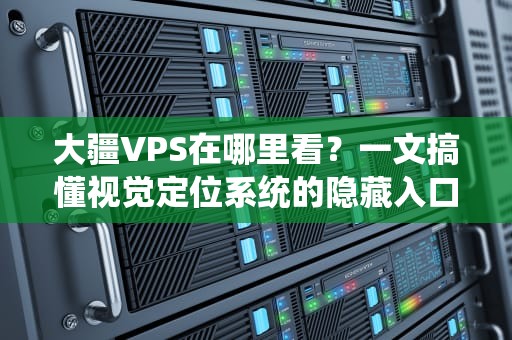 大疆VPS在哪里看？一文搞懂视觉定位系统的隐藏入口与实战技巧！