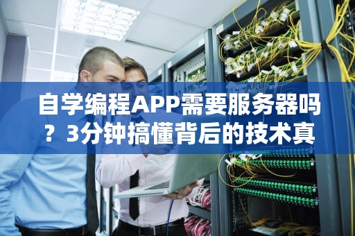 自学编程APP需要服务器吗？3分钟搞懂背后的技术真相！