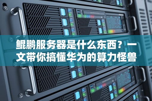 鲲鹏服务器是什么东西？一文带你搞懂华为的算力怪兽！
