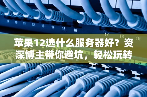 苹果12选什么服务器好？资深博主带你避坑，轻松玩转海外游戏！