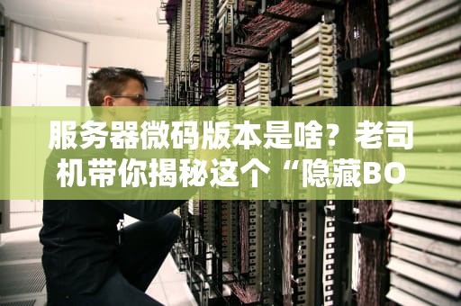服务器微码版本是啥？老司机带你揭秘这个“隐藏BOSS”