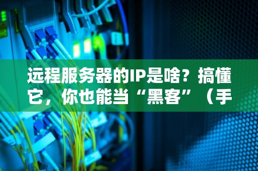 远程服务器的IP是啥？搞懂它，你也能当“黑客”（手动狗头）